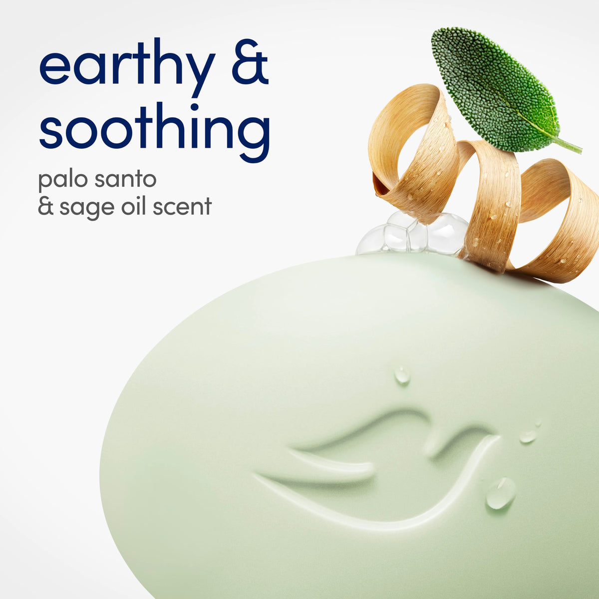 Dove Beauty Bar Soap, Palo Santo & Sage Oil, I 6 Count 3.75 oz