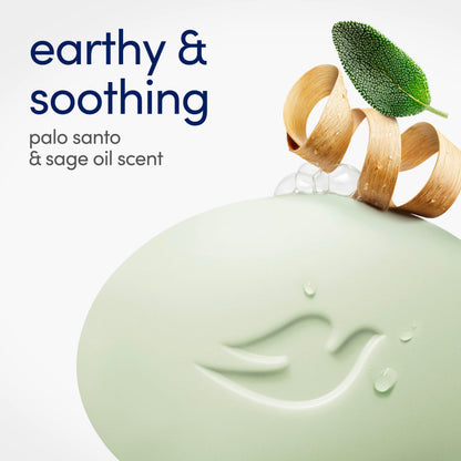 Dove Beauty Bar Soap, Palo Santo & Sage Oil, I 6 Count 3.75 oz