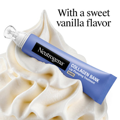 Neutrogena Collagen Bank Lip Plumping Treatment, Vanilla, 0.4 oz