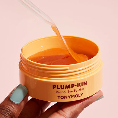 TONYMOLY Plump-kin Pumpkin Retinol Under Eye Patch, Dark Circles, 30 Pairs