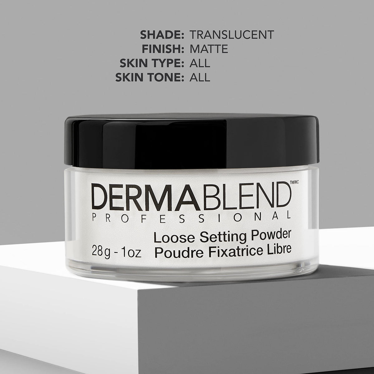 Dermablend Loose Setting Powder, Translucent, 1 Oz