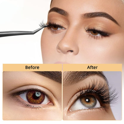 QUEWEL Cluster Lashes 240Pcs Individual Lashes 40D 0.07D Curl Mix8-14mm Lash Extensions Clusters Lash Soft&Natural False Eyelashes Individual DIY Eyelash Extension at Home(40D 0.07D MIX8-14)