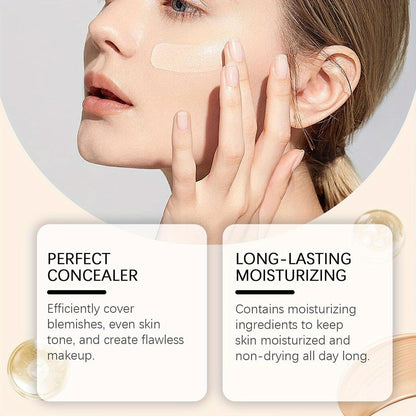 BARUBT Color Changing Foundation SPF 50, Moisturizing Liquid Makeup 2PCS