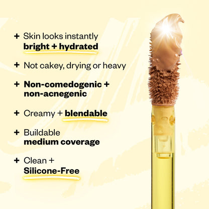 Kosas Revealer Medium Coverage Hydrating Concealer + Hyaluronic Acid, 2.3 N
