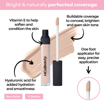 MCoBeauty Brighten & Perfect Cream Concealer - 2 Light Fair