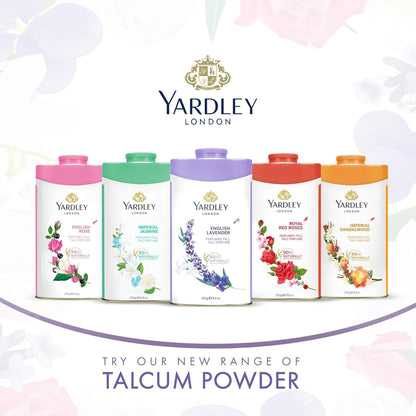 Yardley English Perfumed Talc, Rose
