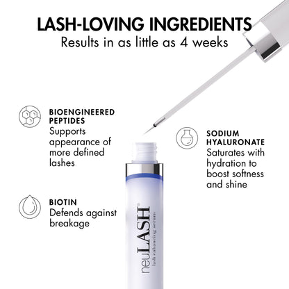 neuLASH 3.2mL Eyelash Enhancing Serum, 8-12 Weeks of Coverage