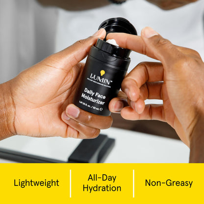 Lumin Daily Hydrating Face Moisturizer for Men | Niacinamide Cream 50ml