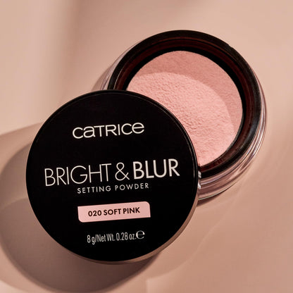 Catrice Bright & Blur Loose Setting Powder (020 | Soft Pink)