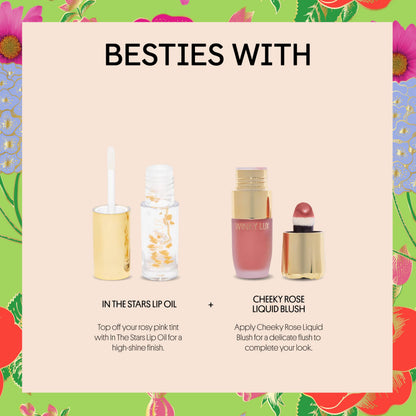 Winky Lux Flower Balm - pH Color Changing Lip Balm, Pink Flower