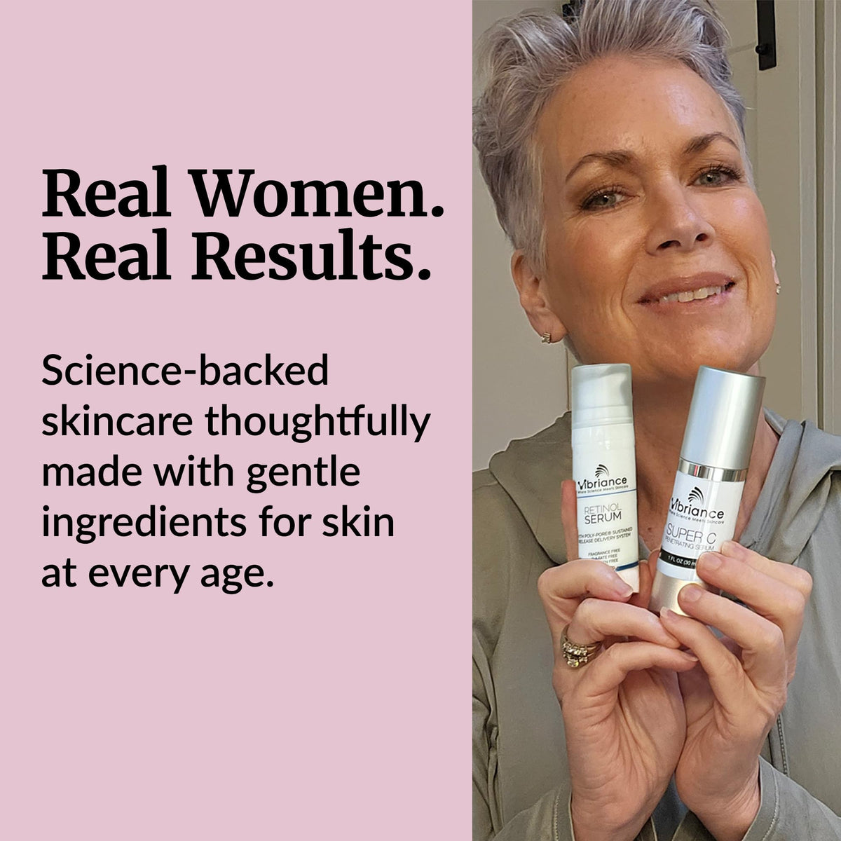 Vibriance Dynamic Duo Skincare Bundle - Super C Serum, Retinol