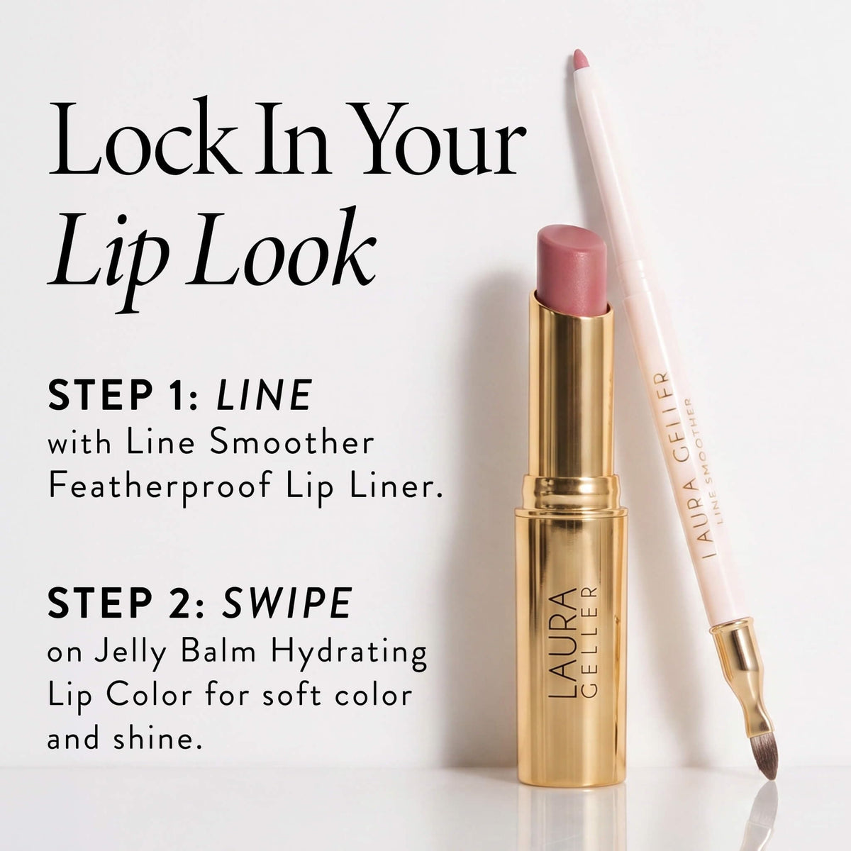 LAURA GELLER Jelly Balm Tinted Hydrating Lip Balm – In the Buff