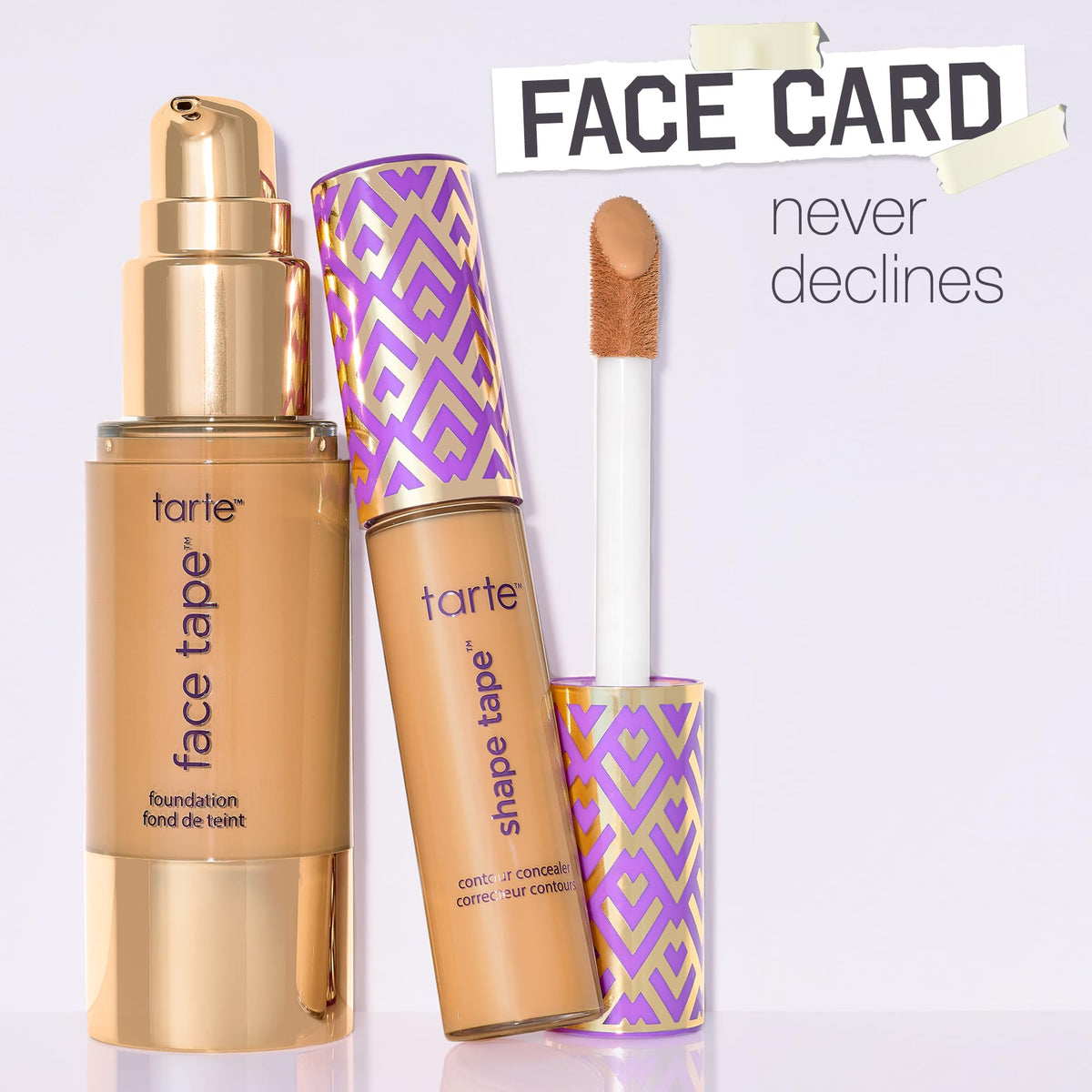 tarte face tape foundation – Full-Coverage Waterproof Makeup, Hydrating & Smoothing, Natural Matte Finish for Transfer-Proof Comfortable Long-Wear Foundation, Vegan & Cruelty-Free, travel size, 22N