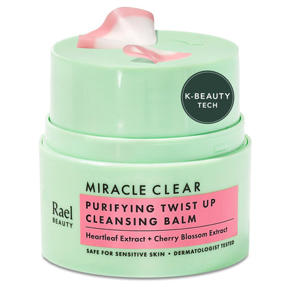 Rael Miracle Clear Facial Cleanser Face Wash (Cleansing Balm, 1.69 oz)