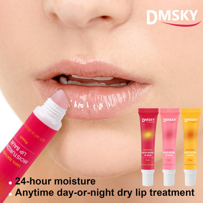 Dmsky 12 Pack Lip Gloss Bulk, Clear, Non-Sticky, 12 Flavors