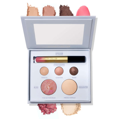 LAURA GELLER Glam on the Run Face, Eye & Lip Travel Makeup Palette