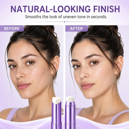 CWYRLTKA Color Changing Foundation Stick, 2-in-1 Hydrating Foundation