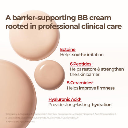 Cell Fusion C Skin Blemish Balm No.23 Signature Beige - Light/Medium, Lightweight BB Cream with Ceramide, Tinted Moisturizer for Sensitive Skin, SPF-Free, Korean Makeup, 1.01 fl.oz.