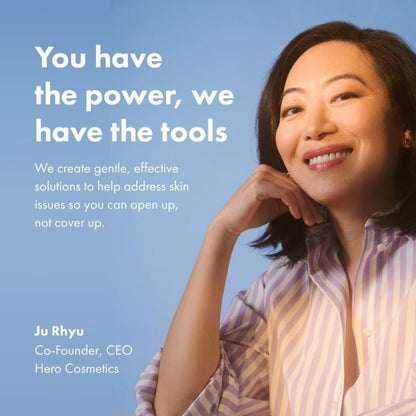 Mighty Patch Hero Cosmetics Body XXL Hydrocolloid Acne Patch, 4 Ct
