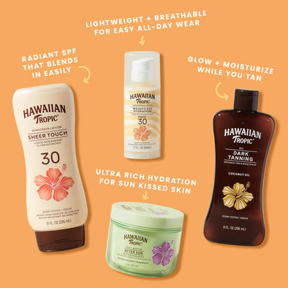 Hawaiian Tropic Dry Tanning Oil Spray Sunscreen SPF 15, 6 Oz