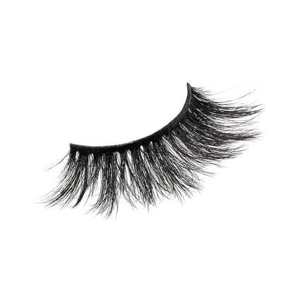 Kiss Matte Black, False Eyelashes, 'Matte Cheviot', 18mm-20mm, Includes 4 Pairs Of Lashes, Easy to Apply, Reusable Lash Clusters