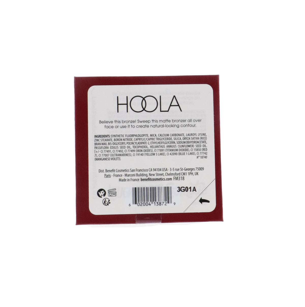 Benefit Cosmetics Hoola Bronzer Hoola