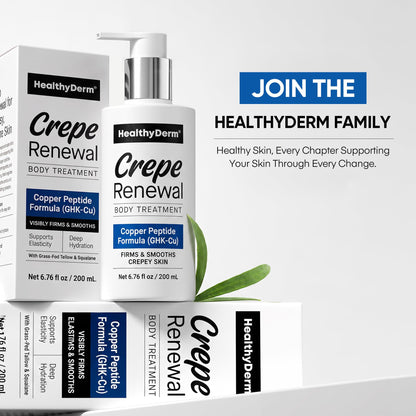 HealthyDerm Crepe Renewal Firming Body Treatment for Crepey Skin