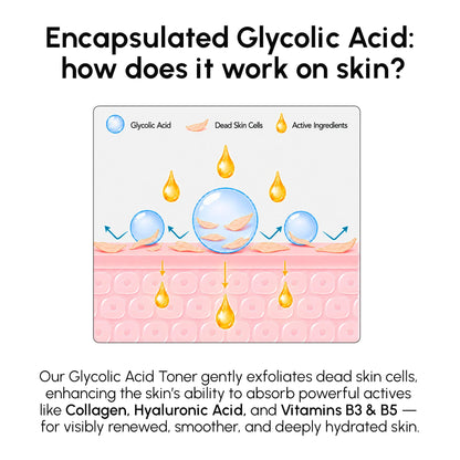 MAREE Toner Glycolic Acid Exfoliating Toner for Face Acido Glicolico para Manchas
