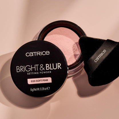 Catrice Bright & Blur Loose Setting Powder (020 | Soft Pink)