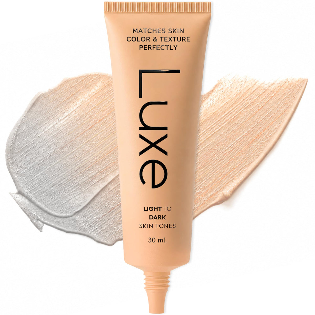 Color Changing Foundation for Mature Skin – Light, Hyaluronic Acid, 30ml