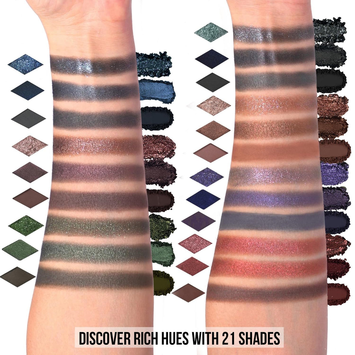 Tintark Midnight Masquerade Black Spectrum Smokey Eyeshadow Palette