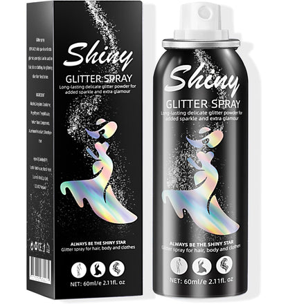 Ragkun Glitter Spray, Hair and Body Glitter Spray, Rave Makeup