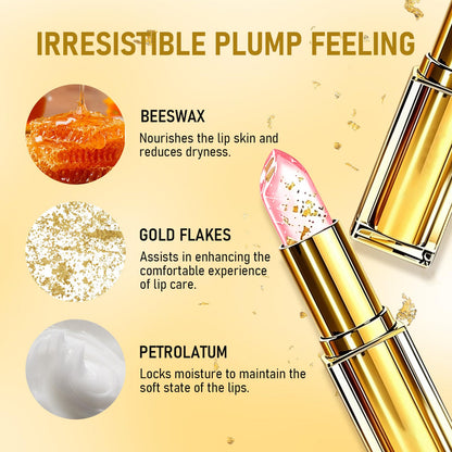 Fmnung 2PCS Areliaa Lipstick, Areliaa Lipstick for Older Women-Clear Reactive Skin-Adaptive Lip Adjusting Stick, Signature Long Lasting Moisturizing Nourishment Mature Lips
