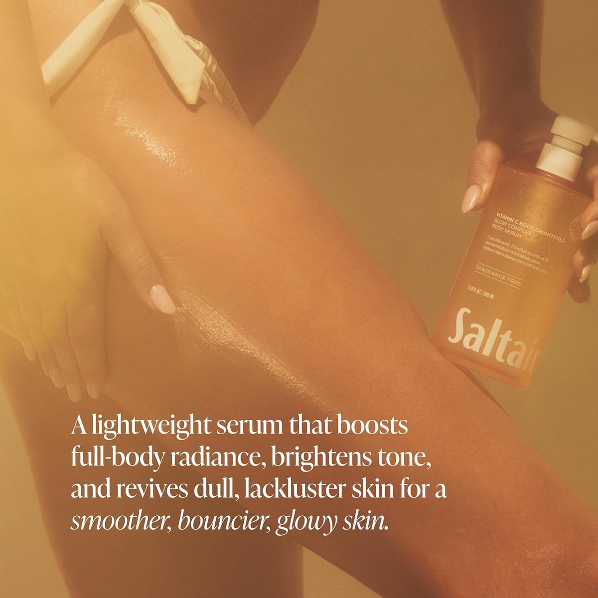 Saltair Vitamin C Body Serum | Glow Complex & Tone Corrector | 1 Count