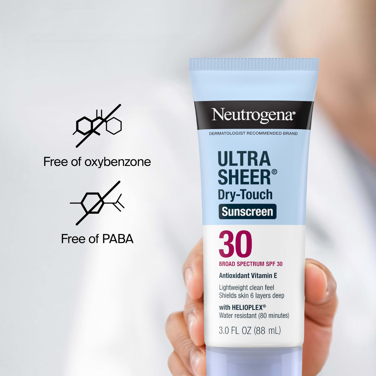 Neutrogena Ultra Sheer Dry Touch Sunscreen Lotion SPF 30, 3 fl. oz