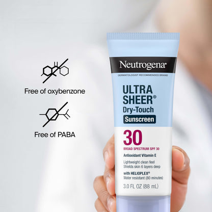 Neutrogena Ultra Sheer Dry Touch Sunscreen Lotion SPF 30, 3 fl. oz