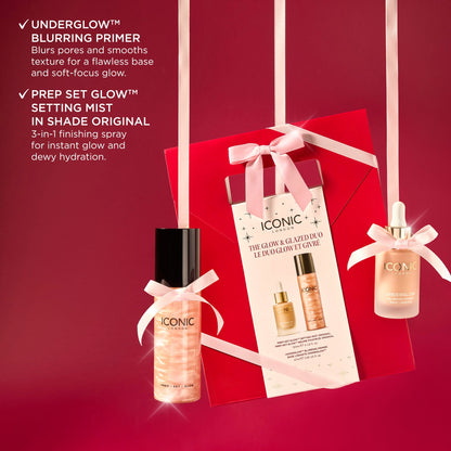 ICONIC LONDON The Glow & Glazed Duo | 2-Piece Gift Set