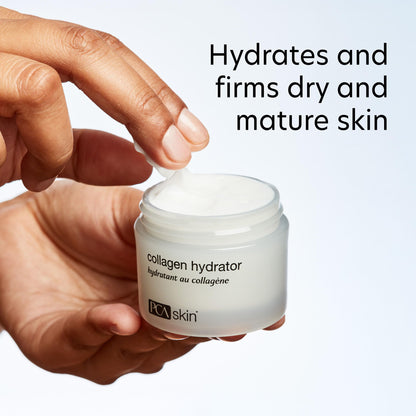 PCA SKIN Collagen Hydrator Night Cream, Dry and Mature Skin, 1.7 oz