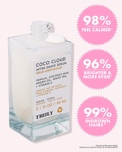 Truly Beauty Coco Cloud After Shave Serum | Post-Shave Treatment