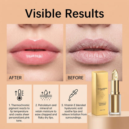 Color Changing Lipstick, Lipstick for Mature Lips,Lip stick for Women