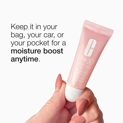Clinique Moisture Surge Lip Hydro-Plump Treatment | Hydrating Lip Balm & Overnight Mask | Preps For Makeup | Travel Size, 0.34 Fl Oz