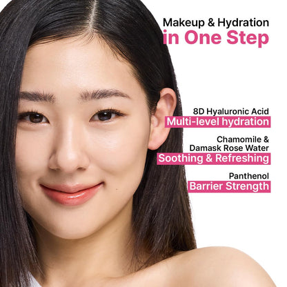 CLIO Kill Cover Mesh Glow Essential Cushion Foundation, Buildable Ultra-Fit Coverage with Glow Finish, Long-Lasting Hydration, Flawless Cover for Sensitive & Dry Skin, Korean Foundation (23N GINGER)