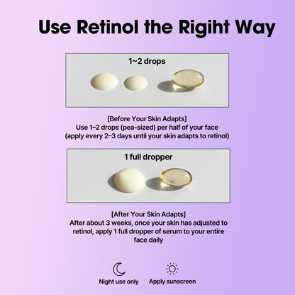 SOME BY MI Retinol Intense Reactivating Serum – 1.01oz, 30ml – Korean Bakuchiol Retinol Serum for Face Firming – Improves Signs of Aging, Minimizes Pore Size & Refines Skin Texture – Korean Skin Care