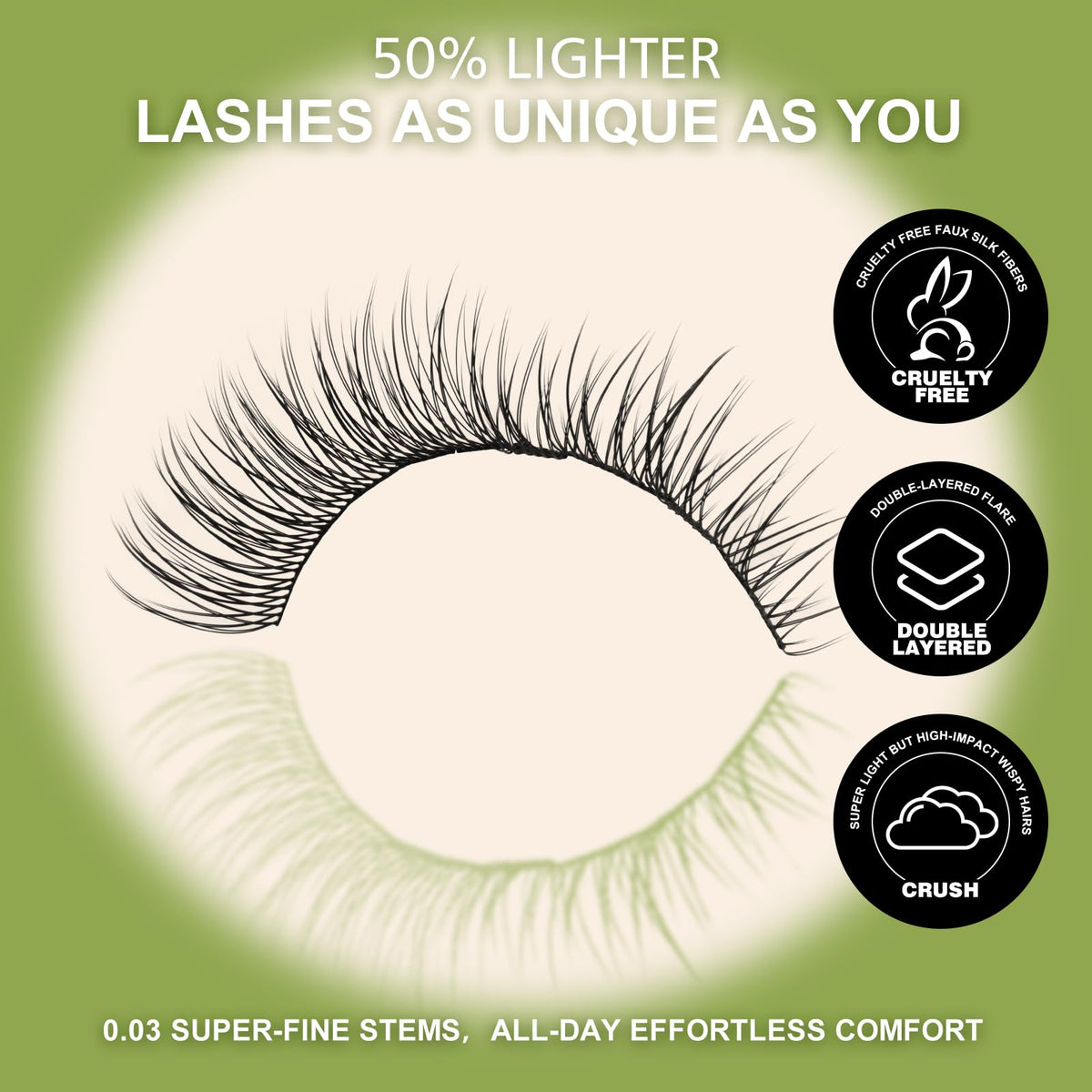 Crush Natural Wispy Lash Clusters – Soft C Curl Lash Clusters 10-14mm 210Pcs | DIY Eyelash Extension Kit with Bond & Seal Tweezers for Clean Soft Glam Look EPUDY FIHSALA