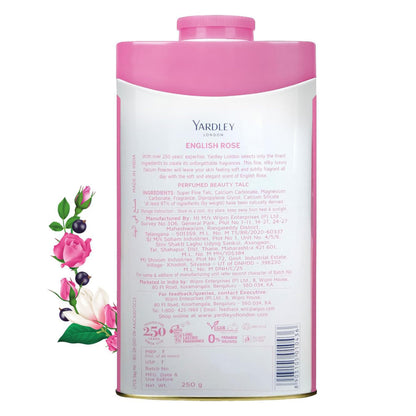 Yardley English Perfumed Talc, Rose