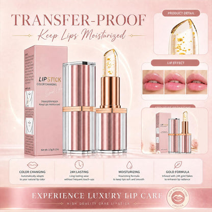 Kivora Lipstick for Mature Lips（2 Pack）,Latest Rose Gold Kivora Lipstick, PH Lipsticks Color Changing, Long Lasting Moisturizing Tinted Lip Balm