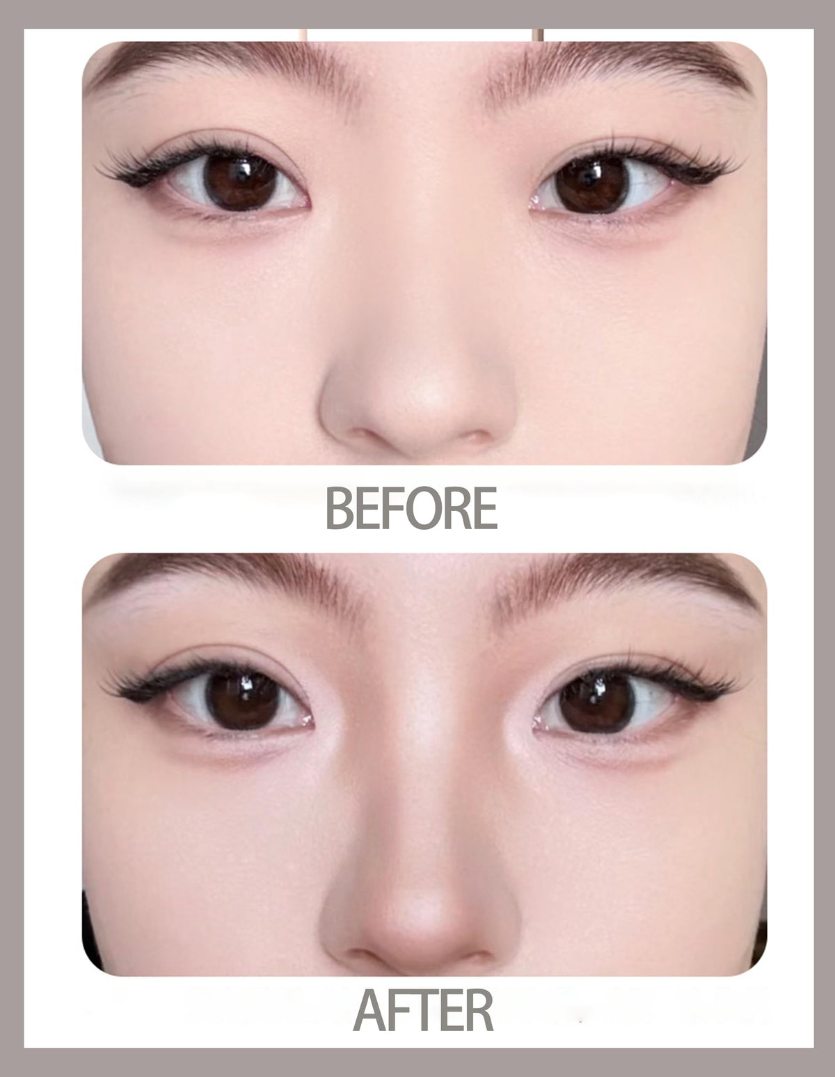 Cool Toned Contour Palette with Face Brush, Taupe Grey Contour Powder