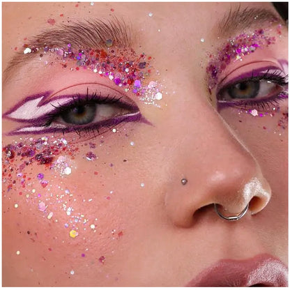 Body Glitter, Face Glitter, Hair Glitter, 12 Colors