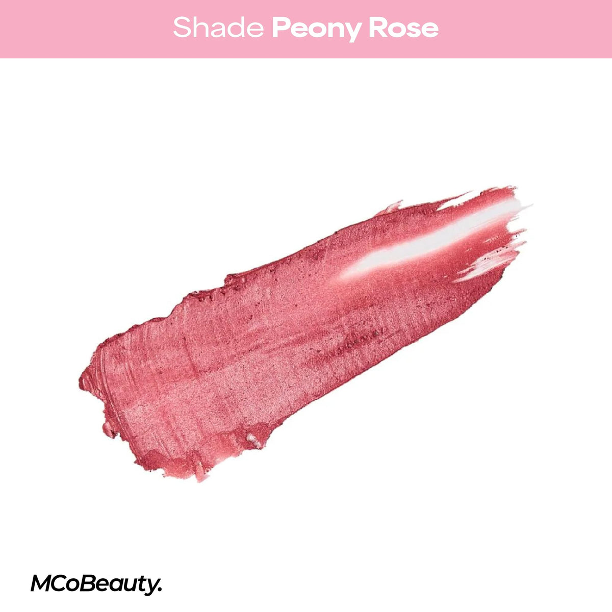 MCoBeauty Baby Face Cream Blush Stick - Peony Rose - Cheek & Lip Tint Stick