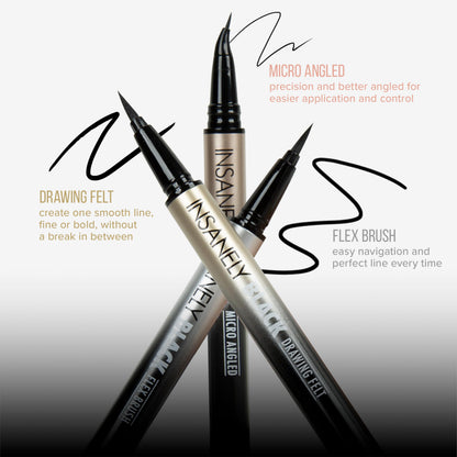 Absolute New York Insanely Black Drawing Felt Liquid Eyeliner